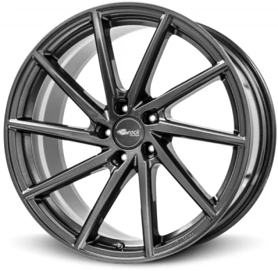 BROCK B37 ds - metalický titanový 8,5x19 5x112 ET20 330346