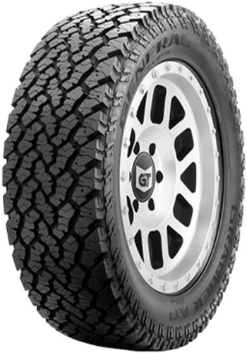 General Tire 265/75 R16 Grabber AT2 121/118R FR 3PMSF 10PR