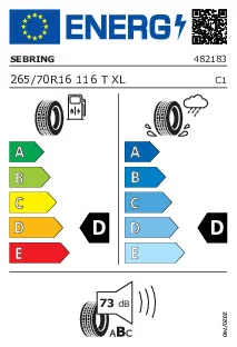 SEBRING 265/70R16 116T ROAD-TERRAIN