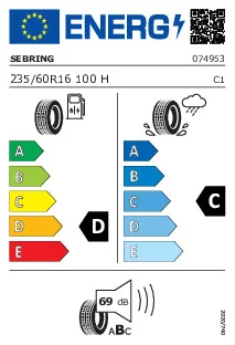 SEBRING 235/60R16 100H FORMULA 4X4 ROAD+ (701)