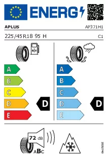 APLUS 225/45R18 95H A502