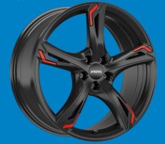 Ronal R62 RED jetblack red 8.5x20 5x114.3 ET40