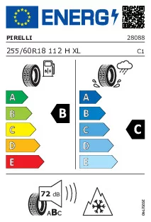 Pirelli 255/60R18 112H XL SCORPION WINTER(MO-V)