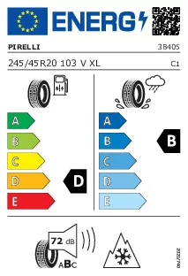 Pirelli 245/45R20 103V XL r-f WINTER SOTTOZERO 3(*)