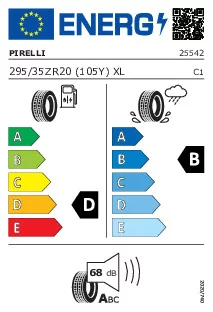Pirelli 295/35ZR20 (105Y)XL P-ZERO (PZ4)(F01)