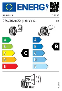 Pirelli 285/30ZR22 (101Y)XL P-ZERO (PZ4)(AO)ncs