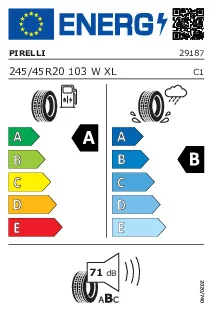 Pirelli 245/45R20 103W XL P-ZERO (PZ4) (*)