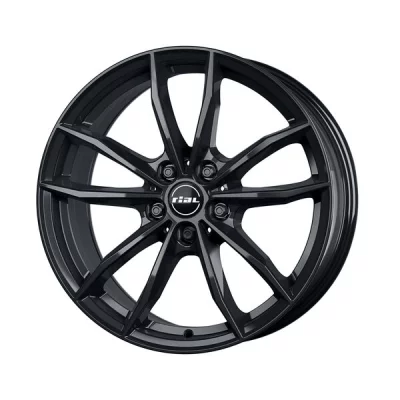 Rial X12 DB - cierny lesk 8x19 5x112 ET45 X12-80945V22-6