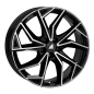 ALUTEC ADX.02 DBF - lesteny cierne matny  7,5x18 5x114,3 ET50 ADX2-75850L13-1