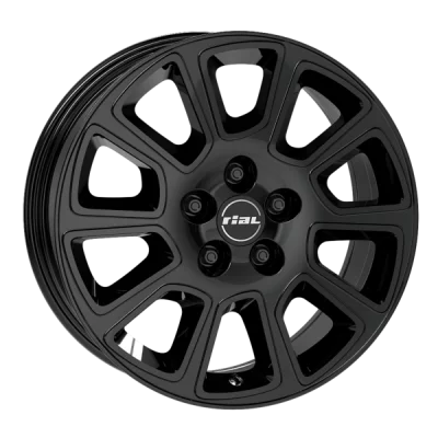 Rial TRANSPORTER 2 DB - cierny lesk 6x16 5x118 ET68 TP2-60668P42-6
