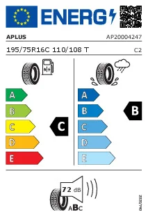 APLUS 195/75R16 110T CARGO MAX PRO