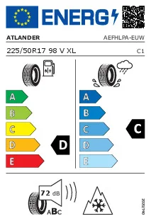 ATLANDER 225/50R17 98V LANDER WINTER ATL75